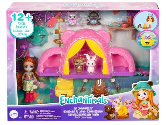 Enchantimals camping trip set bear doll ZA5995