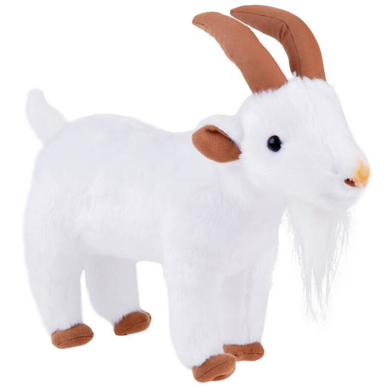 Mascot plush toy white Goat 38 cm 13992