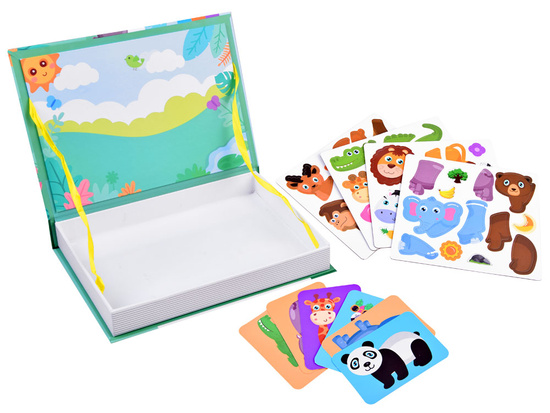 Magnetic puzzle book ANIMALS ZOO ZA3768