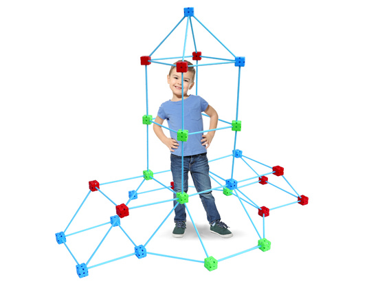 Large Construction Straws Set – Creative Building Blocks 89 pcs ZA5907