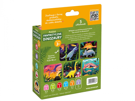 CzuCzu Puzzle Fantastic Dinosaurs ZA6096