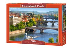 Puzzle 500 pcs. View of Bridges in Prague