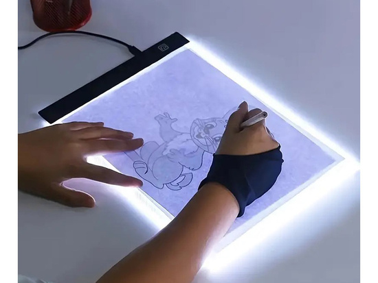 Deska kreślarska tablet graficzny LED do rysowania dla dzieci TA0111