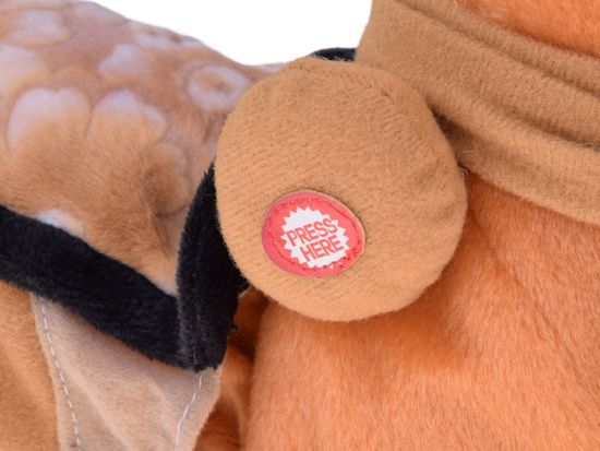 Interactive COWBOY HORSE walks, neighs, and dances. Country ihaaa! ZA5772