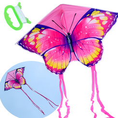 Light Kite BUTTERFLY Fabulously colorful kite for children ZA5570
