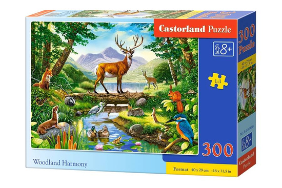 Puzzle 300 pieces Woodland Harmony