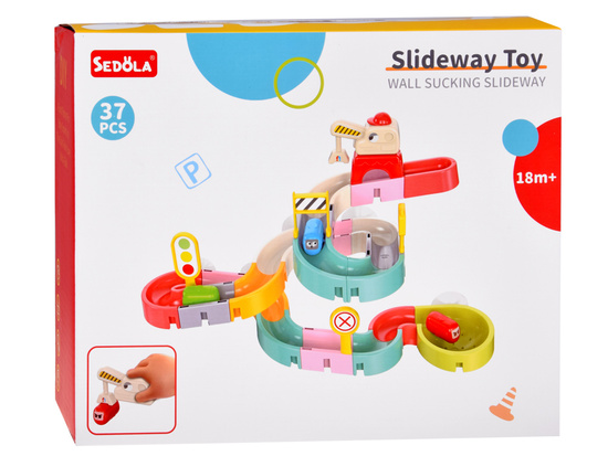 Bath toy slide track for water cars 37pcs ZA5926