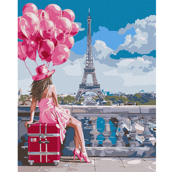 Painting by numbers 40x50 KHO8476 Favorite city AP0080