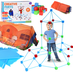 Large Construction Straws Set – Creative Building Blocks 89 pcs ZA5907