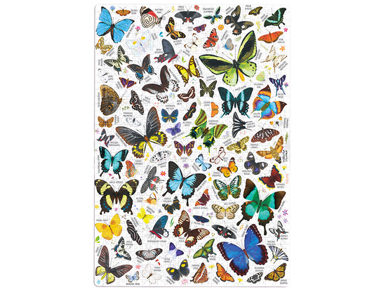 CzuCzu Puzzlove Butterflies 1000 pieces butterflies ZA5629