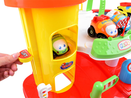 PARKING garage Lift car helicopter ZA0897