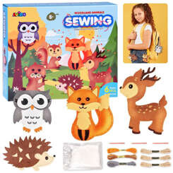 DIY creative kit forest animals felt set ZA5274