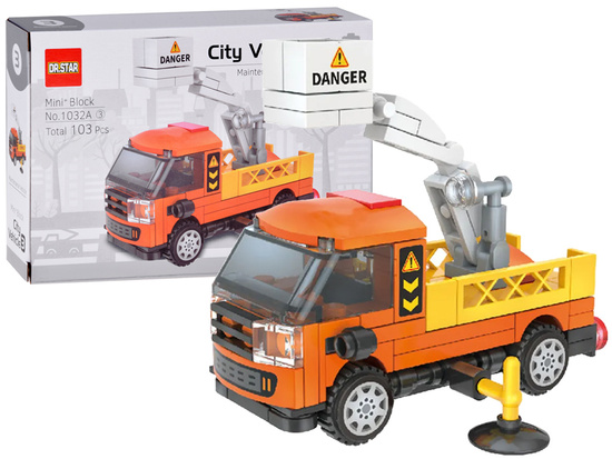 Klocki konstrukcyjne CITY VEHICLE 3 modele z serii: pojazdy miejskie ZA5853