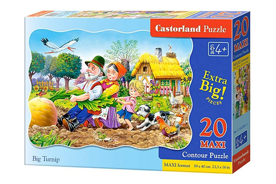 Puzzle 20 pcs. MAX Big Turnip