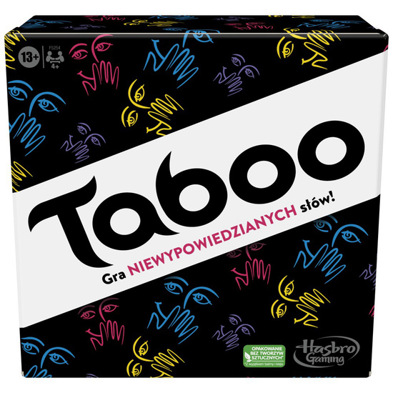 Hasbro Gra imprezowa Taboo (nowa edycja) - odgadnij słowo na czas GR0824