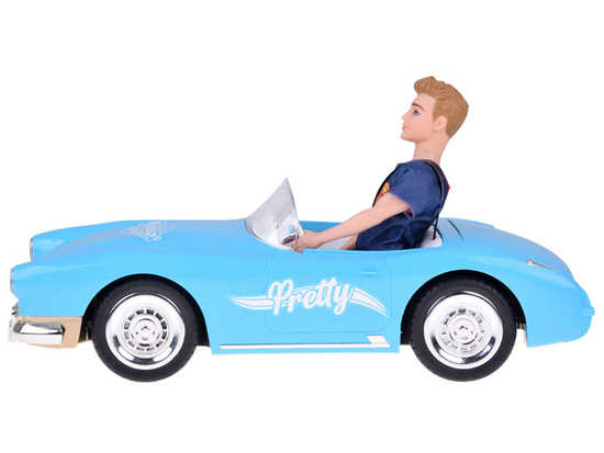 Remote Control Car Retro Cadillac with Doll – Stylish Driver, Ride with Class RC0746