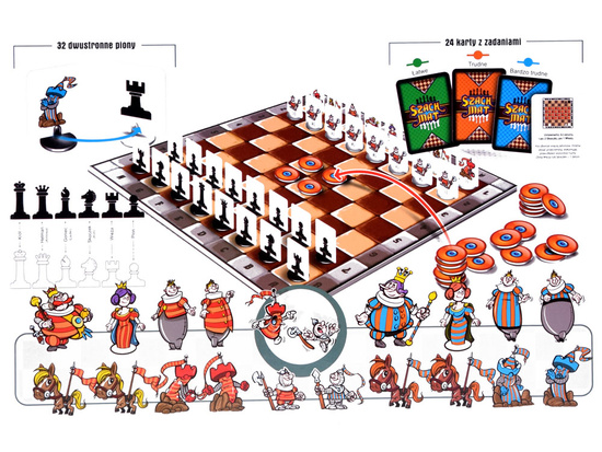 Java Board game teaching the basics of chess CHECKMATE GR0542