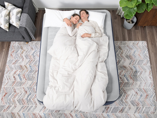 Bestway Samopompujący materac kempingowy 2-os. 300kg QUEEN 203x152cm 6716P