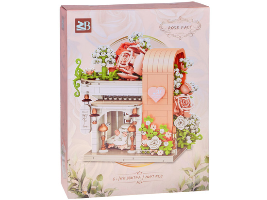 Romantic wedding hall with a showcase + flowers and a dress 1047-piece ZA5739
