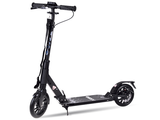 Large foldable city scooter with shock absorber and brakes up to 100kg SP0785