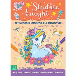 Aksjomat Słodkie kucyki Księżeczka dla dziewczynek KS0756