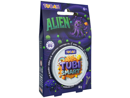 Tubi Smart sensory clay Alien stretches, shoots, bounces ZA6130