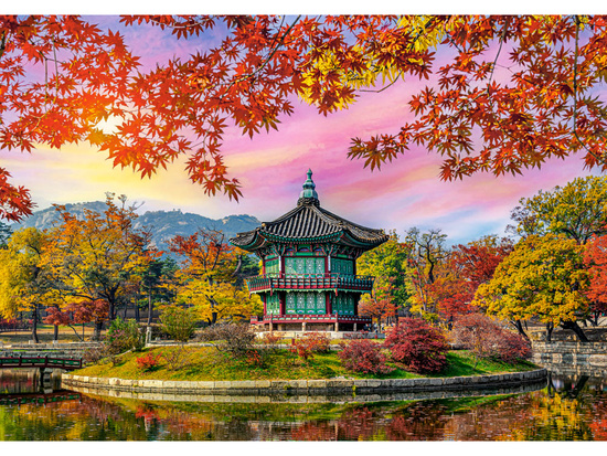 500-piece puzzle Gyeongbokgung Palace, Seoul, South Korea B-54138