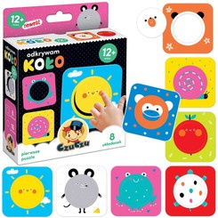 CzuCzu pierwsze puzzle Odkrywam Koło 12m+ ZA4042