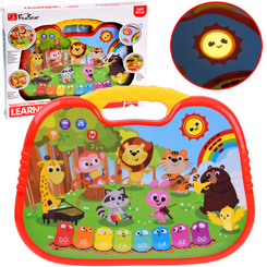 Educational interactive organ with animals, sounds, melodies ZA5955