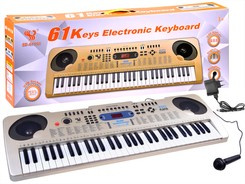 Keyboard  with a microphone SD-6111A 61 keys IN 0149