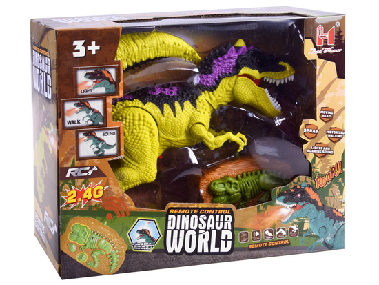 Controlled Dinosaur r/c T-Rex breathes smoke RC0592