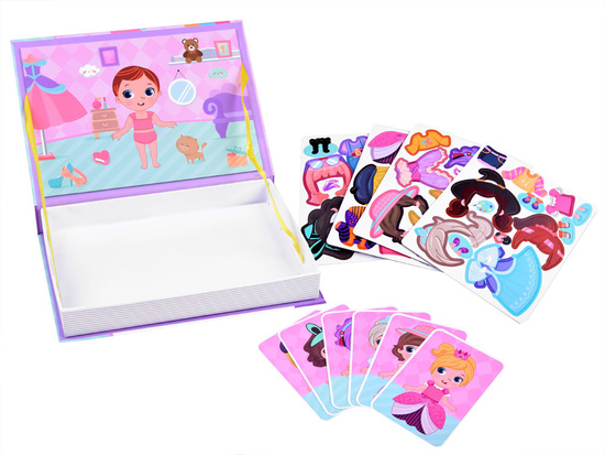 Magnetic puzzle book Doll clothes ZA3766