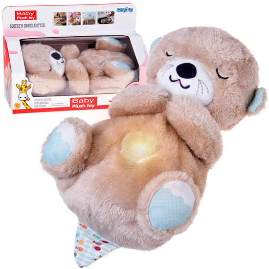 Breathing cuddly toy WYDARA lullabies white noise night lamp ZA5672