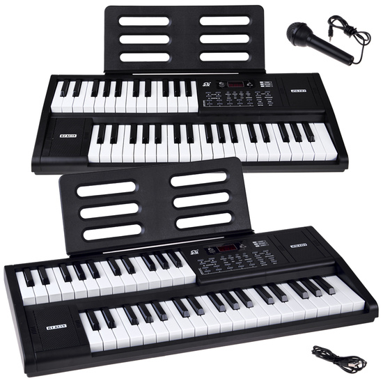 61-key KEYBOARD organ with SPLIT function + microphone IN0185