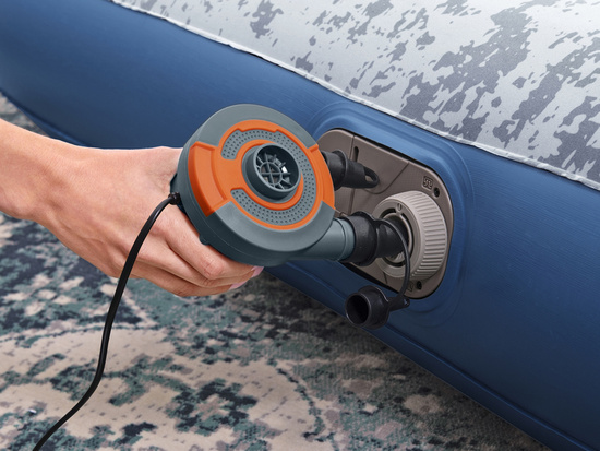 Bestway Camping Mattress 2-Person 300kg 203x152cm - Built-in Pump 67836