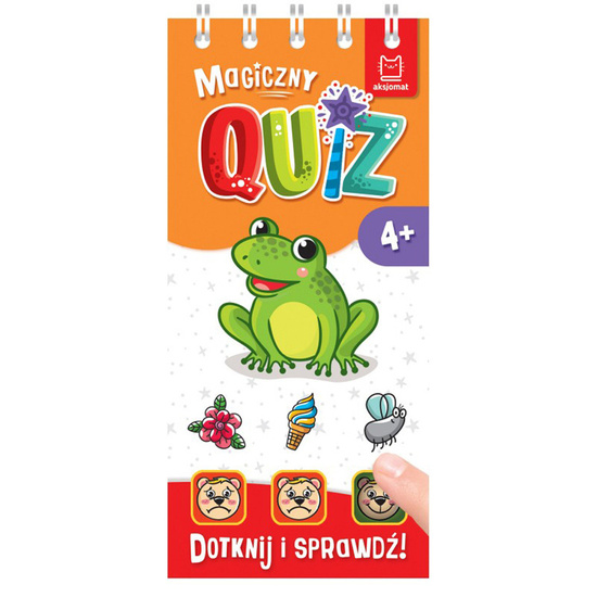 Axiom Magic frog quiz. 4+ KS0809