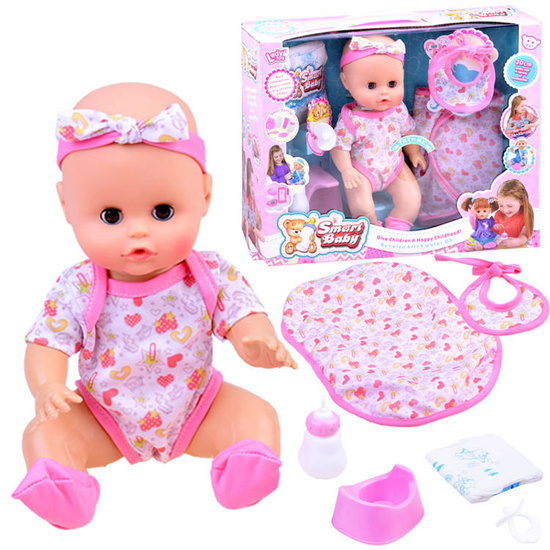 Interactive baby dolls drink pee says ZA2542