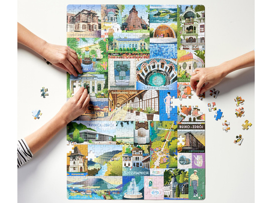 CzuCzu Puzzlove Polish Spas 500 pieces ZA6109