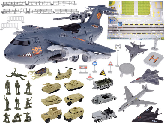 Large military base airport aircraft airport mat ZA4777