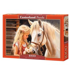 Puzzle 1000-elementów My Friend Horse C-105205