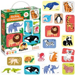 CzuCzu Puzzle for pairs Wild animals ZA4848