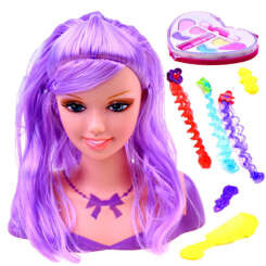 Head for combing hairdresser + accessories ZA2582