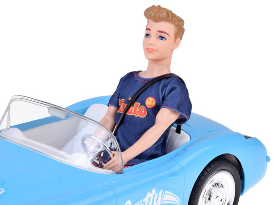 Remote Control Car Retro Cadillac with Doll – Stylish Driver, Ride with Class RC0746