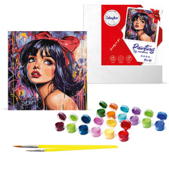 Painting by numbers 40 x 40 cm KHO8601 Modern Snow White AP0101