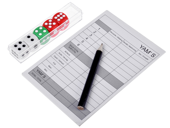 Yams dice set, eye dice GR0437