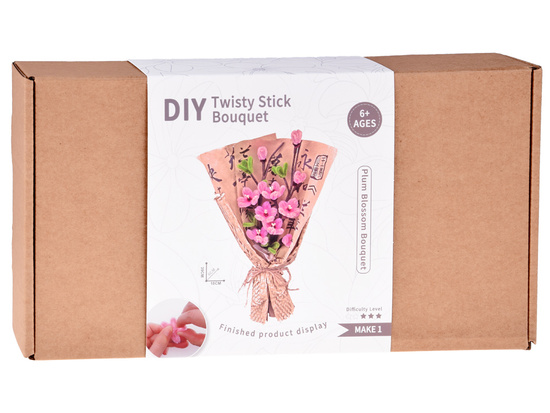 DIY Creative Kit Make a Fabric Flower Bouquet JAPANESE CHERRY ZA5867