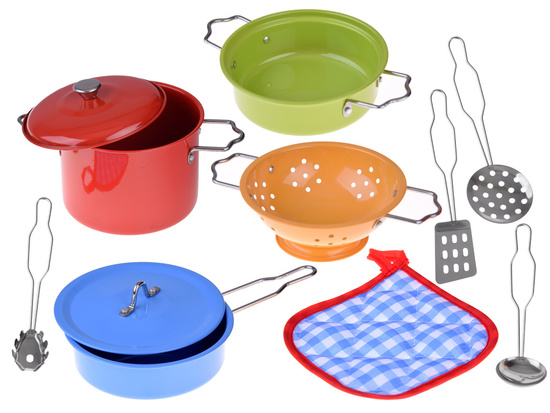 Painted Pots Little cook ware ZA1608