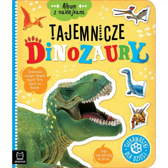 Sticker album. Mysterious dinosaurs. KS0735