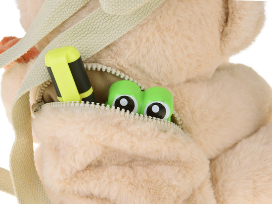 Adorable Teddy Bear Backpack – Plush Backpack with Adjustable Straps ZA5683