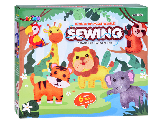DIY Creative Kit Jungle Animal World Set ZA5275